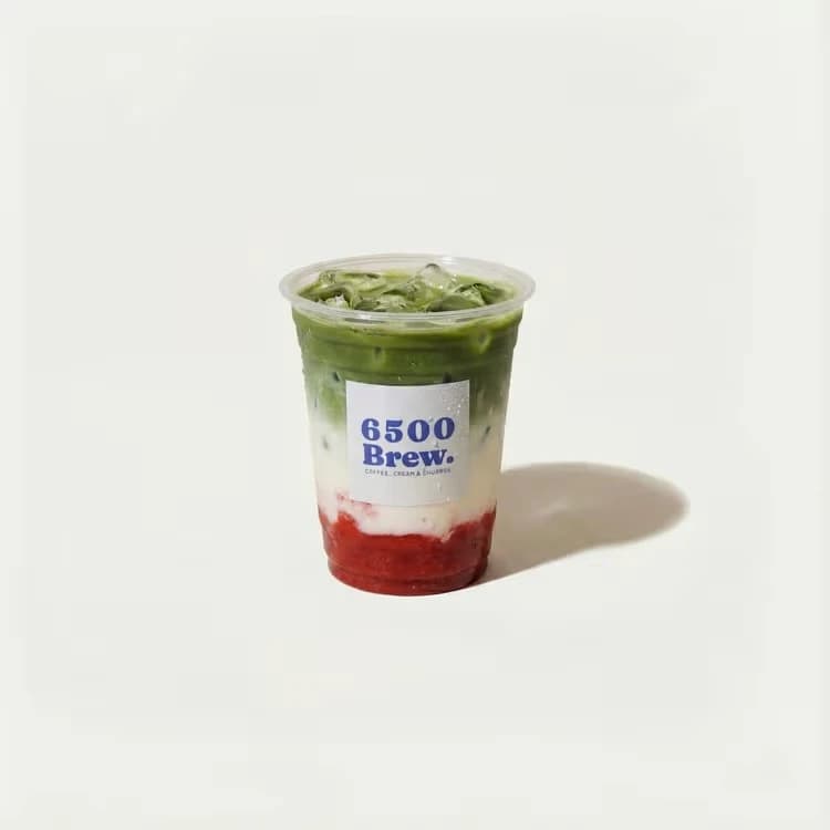Iced Strawberry Matcha